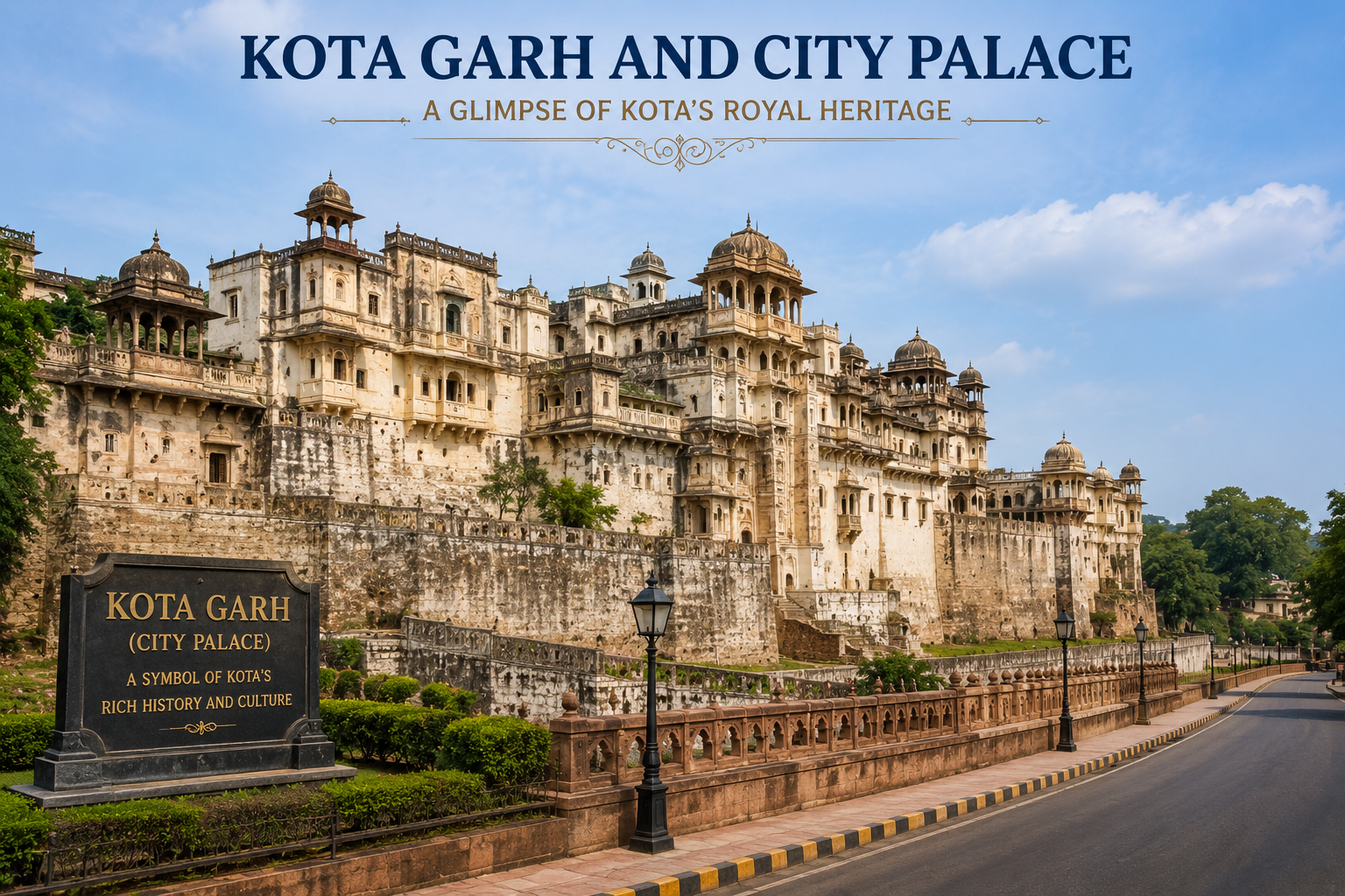 Kota Garh and City Palace tourist places in Kota
