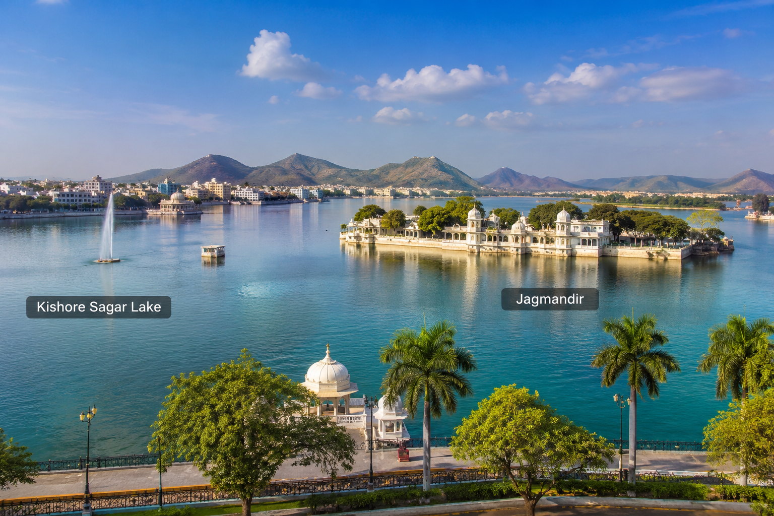 Kishore Sagar Lake aur Jagmandir
