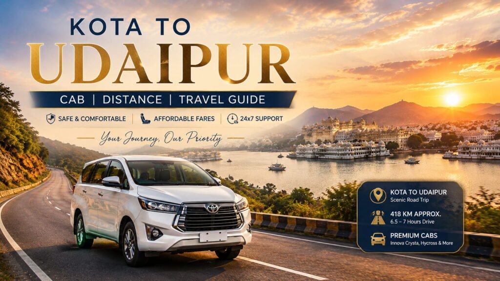 kota to udaipur cab
